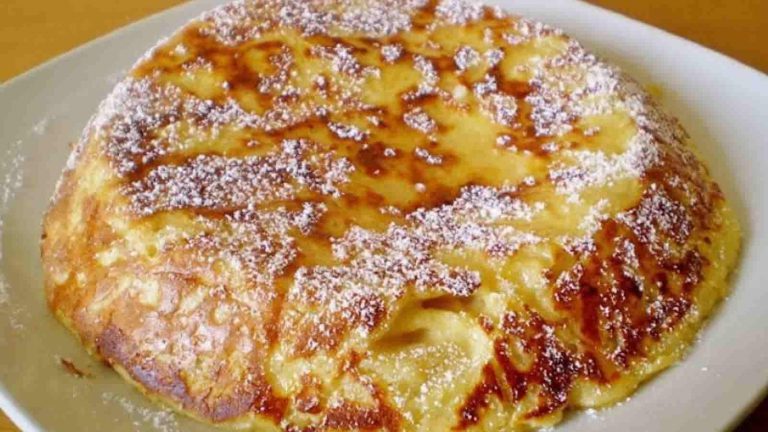 Crêpe de pommes surprenant