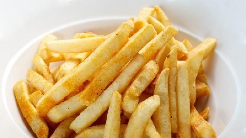 Frites cuites au four sans huile