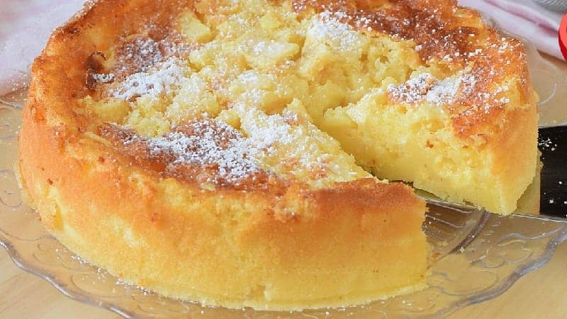 Gateau Cremeux Aux Pommes Sans Farine Et Sans Beurre Allo Astuces Votre Carnet De Recettes Recettes Faciles