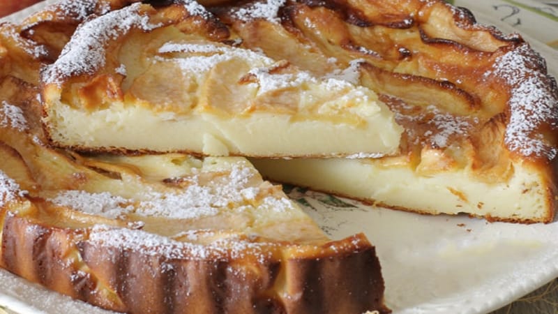 Gâteau aux Pommes et Mascarpone