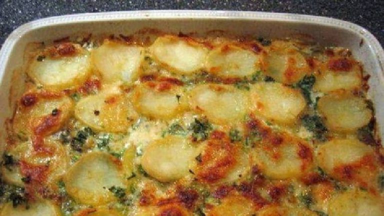 Gratin de pommes de terre à la normande facile