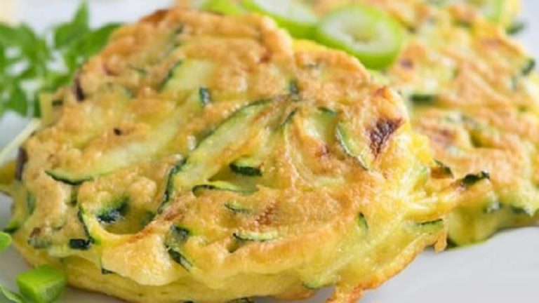 Omelette courgettes et pommes de terre