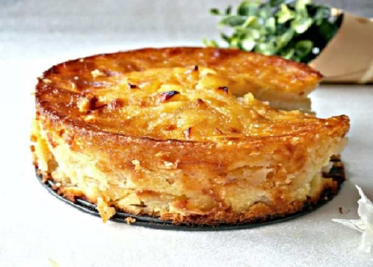 Gâteau fondant aux pommes