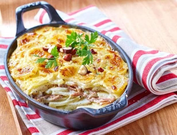 Gratin au canard à l'italienne