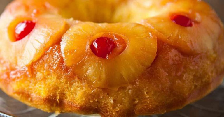 Gâteau renversé à l'ananas