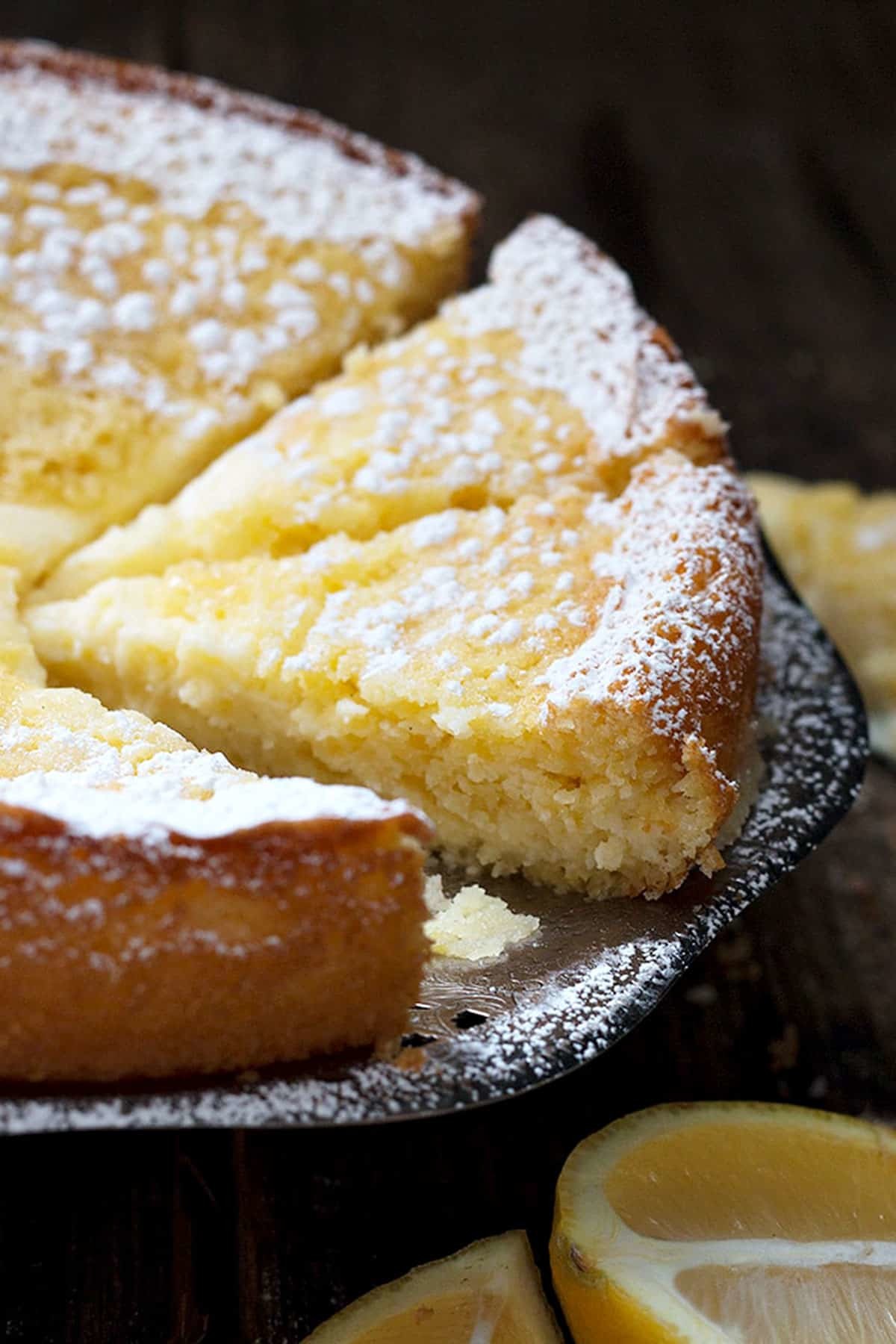 Gâteau Au Beurre À La Crème De Citron