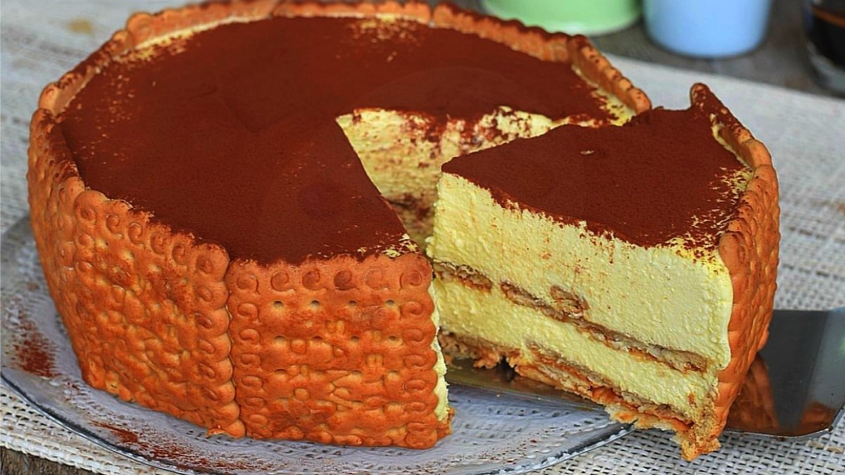 Gâteau biscuit tiramisu sans cuisson