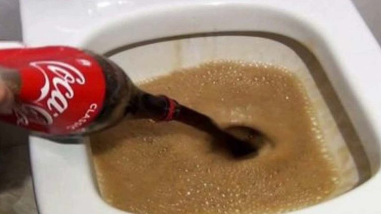 bienfaits que le coca-cola peut apporter aux toilettes