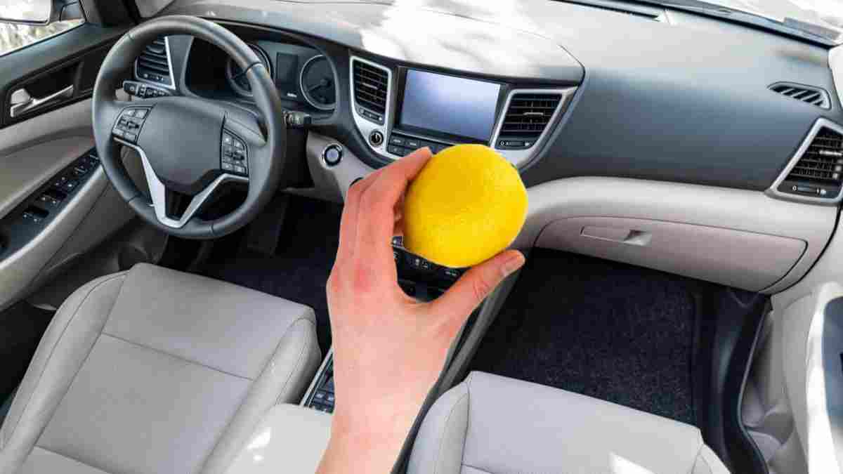 Garder un citron dans la voiture