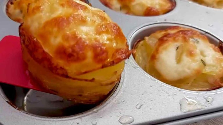 Muffins aux Pommes de Terre et au Fromage : Un Délice pour Toute la Famille