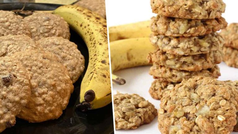 Biscuits aux flocons d'avoine et à la banane