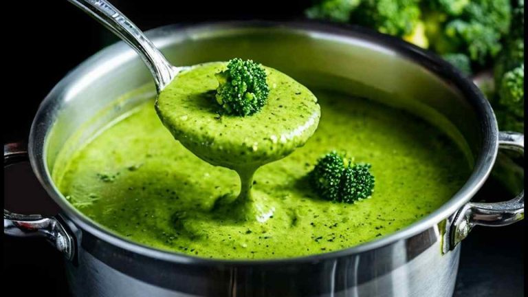 Soupe Crémeuse au Brocoli, Chou-fleur et Pommes de Terre