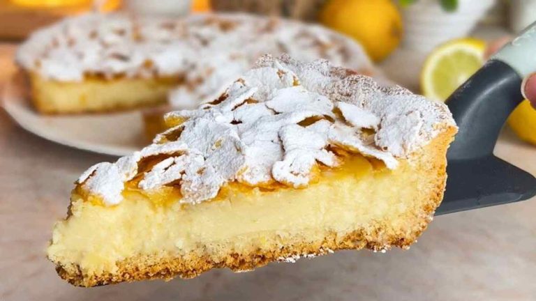 Tarte à la crème au citron