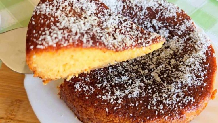 gâteau au citron et à la noix de coco léger et irrésistible