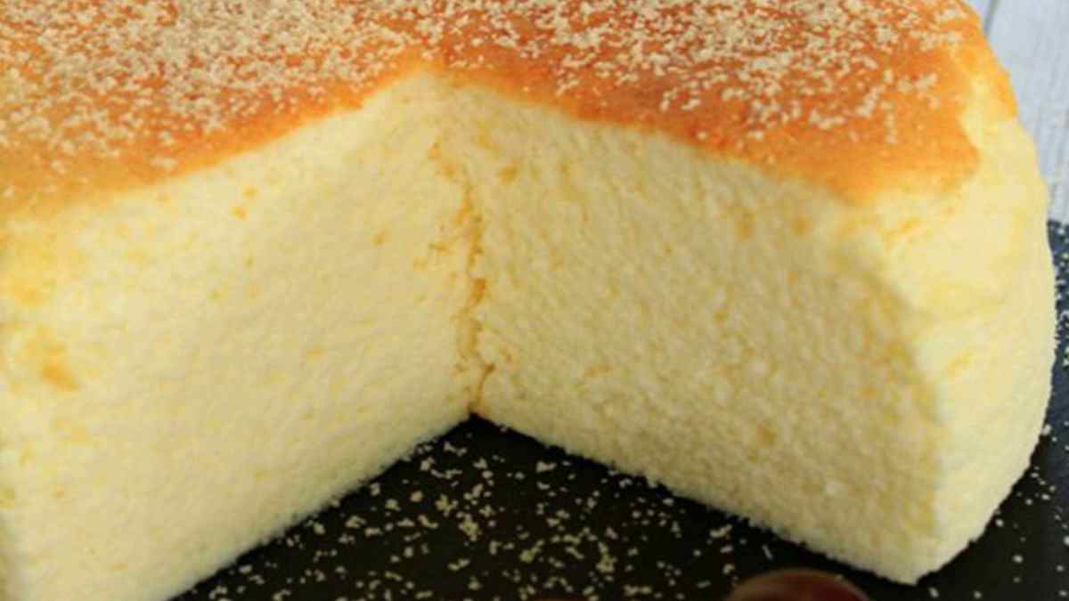 Gâteau japonais ultra moelleux avec 3 ingrédients seulement