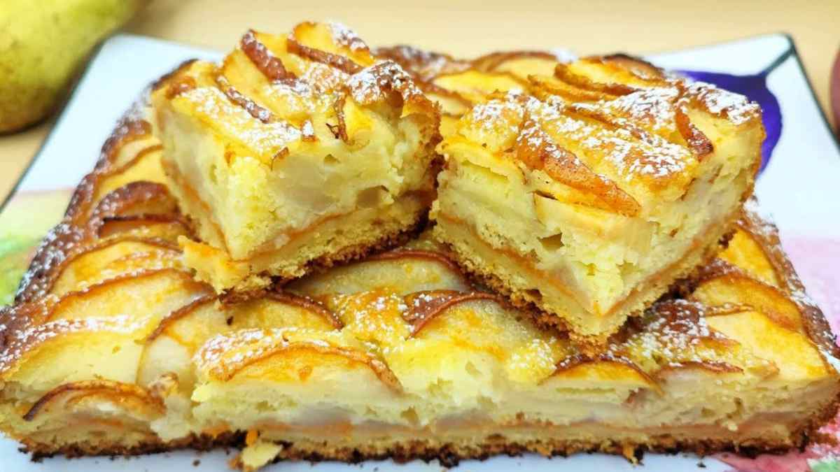 Tarte légère aux poires