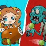 Plant Girl Defense Zombie